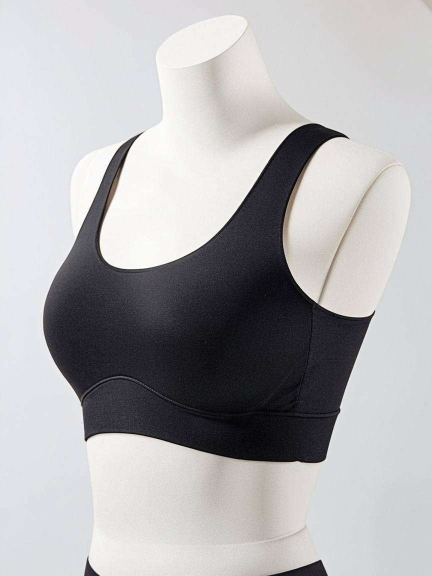 Top Essencial Preto costas
